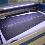 Laserschnitt Textil Cutter Stoff