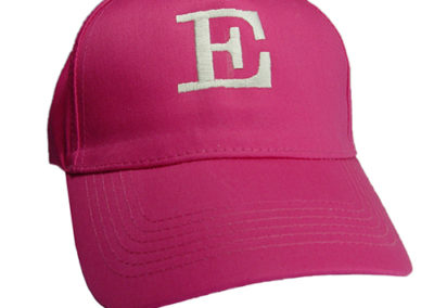 Basecap bestickt pink